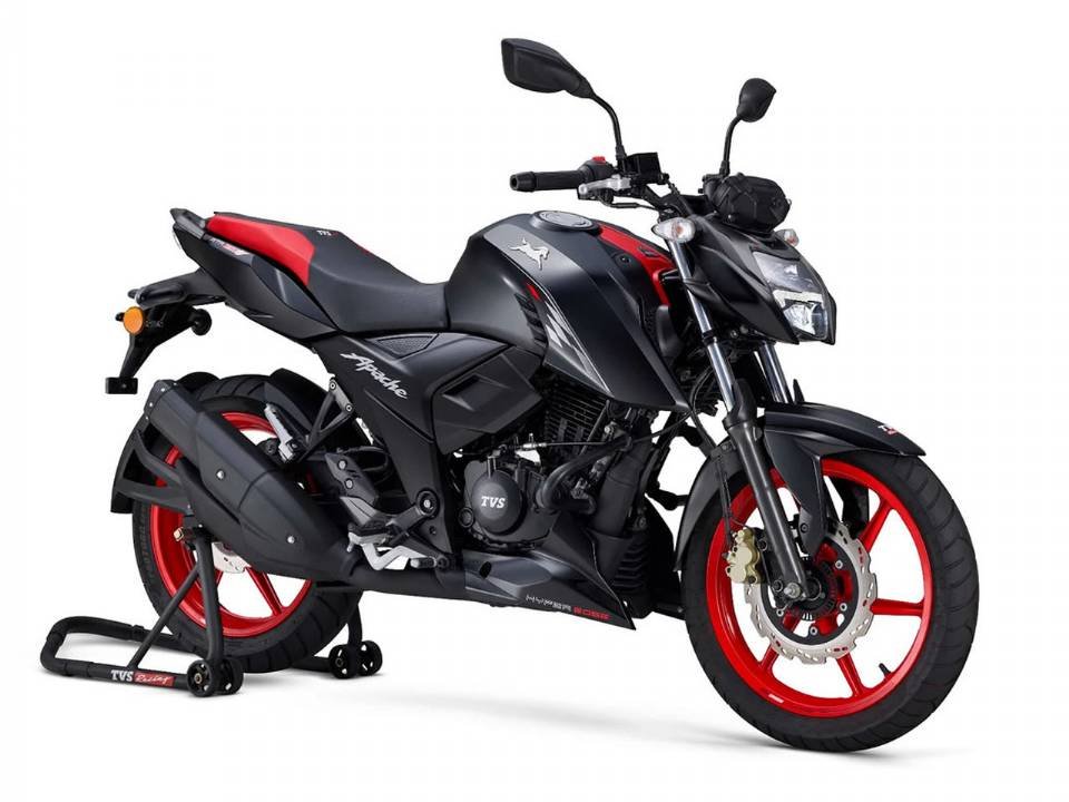 TVS Apache RTR 160 4V Mottu em testes